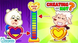 Bearee or David, Who Is Really Good Kid?  | Educational Cartoons for Kids | Bearee Bear Cartoon