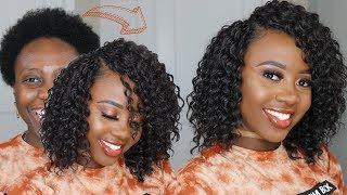 NO CORNROWS | NO BRAIDS | Easy CROCHET BRAIDS Install In 1 HR | Short Hair Protective Style Tutorial