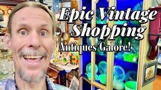 Exploring a Massive Antique Mall! Hidden Treasures & Vintage Finds