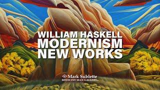 William Haskell Shows two New Modernist Paintings at Medicine Man Gallery