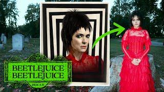 Making Lydia Deetz RED Wedding Dress from Beetlejuice Beetlejuice