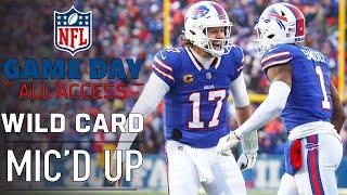 NFL Wild Card Mic'd Up! "I told his mom he was gonna score today" | Game Day All Access