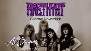 Ai Swara | Amethyst - Sorrow November #Suno #Ai #aimusic #rock  #country #november #sorrow #poprock