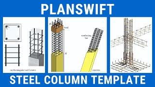 PlanSwift Template | Column | Steel Reinforcement Calculation | Part & Assemblies | Level 2