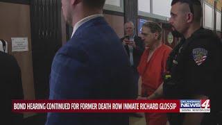 Bond hearing continued for former death row inmate Richard Glossip