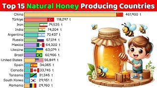 Top 15 Natural Honey Producing Countries in the World