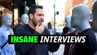 ABSOLUTELY INSANE STREET INTERVIEWS w/ Veo 3