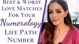 Most and Least Compatible Matches For Life Path Number | Numerology Life Path Number Compatibility