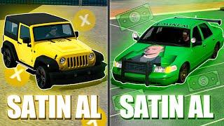 PAZARDAKİ TÜM ARAÇLARI SATIN ALMAK ZORUNDAYIM !! | Car Parking Multiplayer