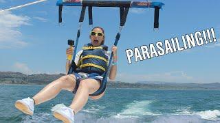 First Time Parasailing!!!