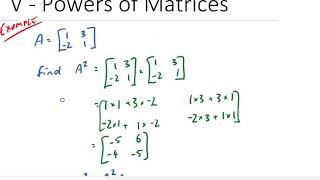 Powers of Matrices