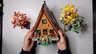 LEGO IDEAS A-FRAME CABIN 21338 Time Lapse