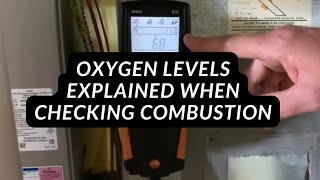 Oxygen Levels Explained When Checking Combustion