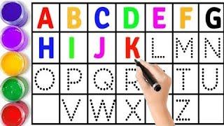 abcd alphabet writing | a for apple | abc learning for toddlers |  | numberlearning #preschool