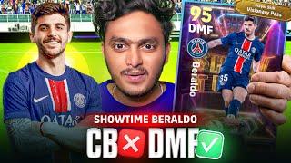 FREE SHOWTIME BERALDO CB DMF  WITH VISIONARY PASS   | efootball mobile 2025