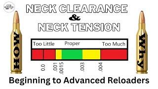 Understanding Neck Clearance and Neck Tension:  Basics to Advanced