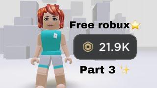 Free Robux pt.3