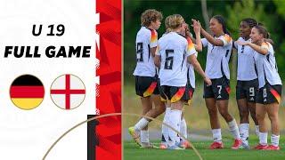 LIVE  Germany U 19 vs. England U 19 | U 19 Women's National Team