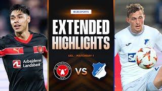 Midtjylland vs. Hoffenheim: Extended Highlights | UEL League Phase MD 1 | CBS Sports Golazo - Europe