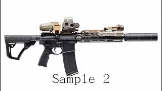 AR-15 Suppressed Sound Samples [FREE] (Outside Audio)