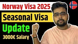 Norway Seasonal Work Visa 2025 Update | Seasonal Jobs in Norway | Public Engine