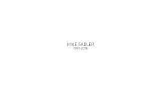 Former All-American Mike Sadler Passes Away