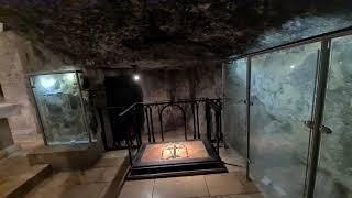 Here (Jerusalem) we found the true cross of Christ - the Chapel of the Invention of the Holy Cross