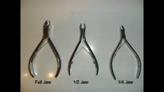 How to choose cuticle nippers by size & what is a jaw?