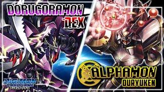 Digimon Card Game : DEXmon (Purple) VS Alphamon Ouryuken (Black) [BT-09]