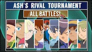 Ash's Rival Tournament (Pokémon Sun/Moon) - All Battles!