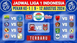 Jadwal Liga 1 2024 Pekan Ke 1 - Jadwal BRI Liga 1 2025 Terbaru Hari ini