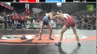 152 Talon Seitz vs. David McFadden