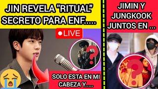 URGENTEJIN REVELA "RITUAL" SECRETO PARA ENFRENTAR LA P..JK Y JIMIN JUNTOS ENnoticiasdebts