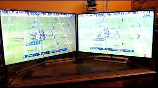 HDTV 4K Ultra HD UpConvert (2160p) versus Full HD (1080p) Screen Quality