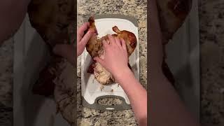 How to Easily Cut and Shred a Costco Rotisserie Chicken 