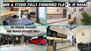 1BHK & Studio Fully Furnished Flat in JP Nagar, Bangalore | Fortale Prime