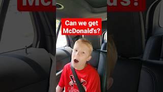 I'm So Hungry, Can We Get McDonald's  ...but ️