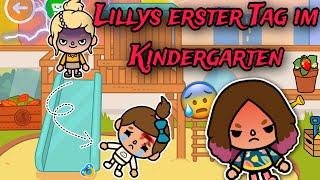 LILLYS ERSTER TAG IM KINDERGARTEN   | ÄRGER | PART 1 | SPANNEND | TOCA BOCA STORY DEUTSCH