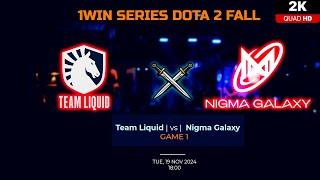 Team Liquid vs Nigma Galaxy Game 1 Highlights | 1win Series Dota 2 Fall Group Stage [19-Nov-24]