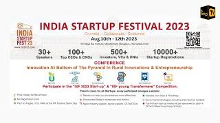 India Startup Festival 2023  | @MyStartupTV