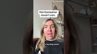 Kim Kardashian slammed for promoting SKIMS brand while LA fires rage