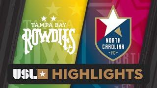 10.19.2024 | Tampa Bay Rowdies vs. North Carolina FC - Game Highlights