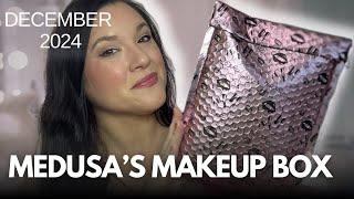 DECEMBER 2024 MEDUSA’S MAKEUP BOX! Unboxing & Swatches!