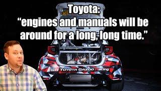 Toyota Reaffirms Commitment to Gas and Manual Enthusiast Cars!