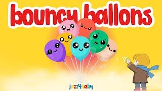 Bouncy Ballons | Jazz for Kids | Educational Children's Songs | Baby Songs