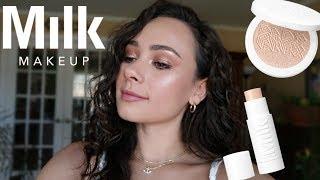 Milk Makeup Flex Foundation Stick + Flex Highlighter Review & Wear Test!