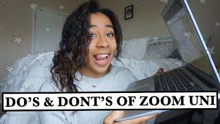 Do's and Dont's of Zoom University