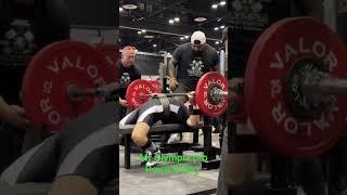 Nikos kalivas #benchpress #powerlifting #olympia #florida #usa #orlando #fitness #gym #shorts #yt