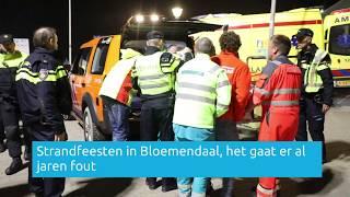 Overzicht: Jarenlange problemen bij strandfeesten in Bloemendaal aan Zee