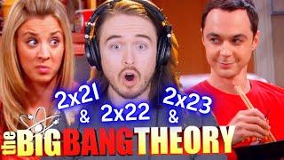 *SAD HUGS & EVIL SMILES* The Big Bang Theory S2 Ep 21, 22 & 23 Reaction: FIRST TIME WATCHING